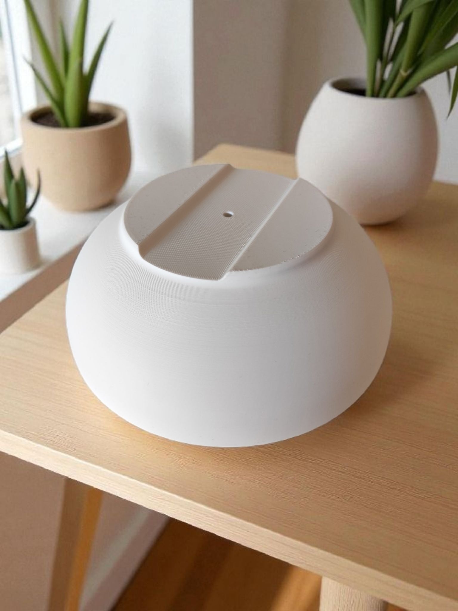 3D Printed Bonsai Planter Bowl with Drainage Hole