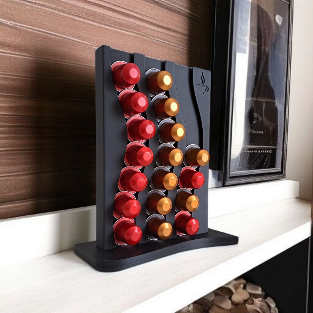 3D Printed Coffee Capsule Holder Stand (Nespresso)