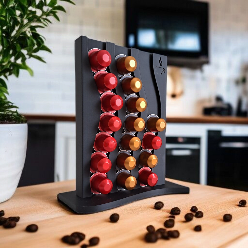 3D Printed Coffee Capsule Holder Stand (Nespresso)