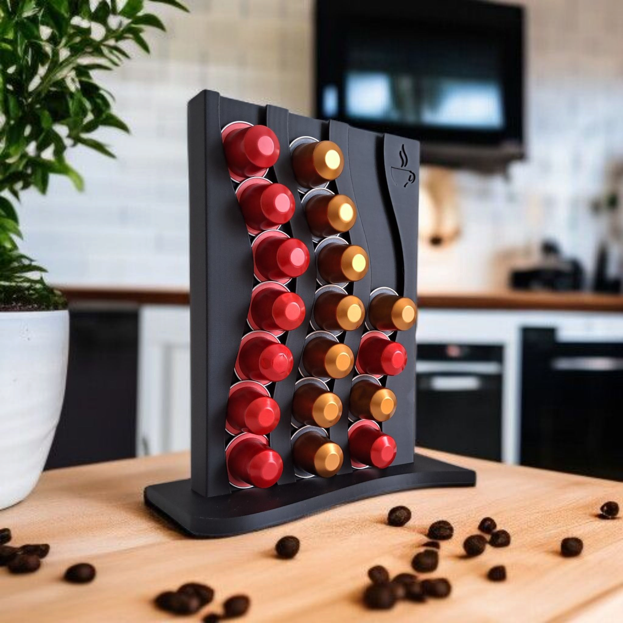 3D Printed Coffee Capsule Holder Stand (Nespresso)