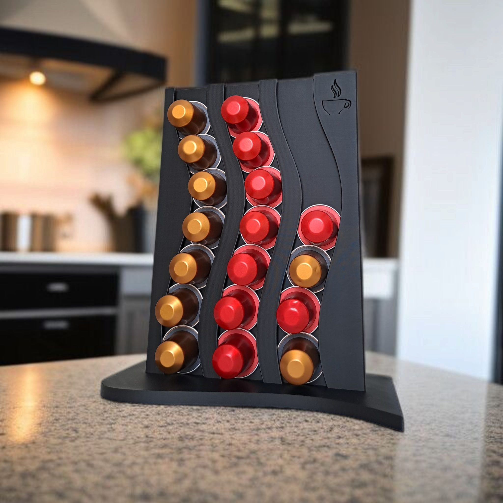 3D Printed Coffee Capsule Holder Stand (Nespresso)