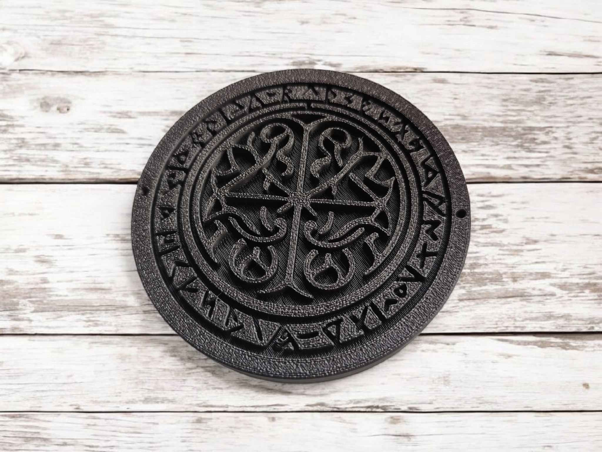 3D Printed Celtic Runestone Coaster