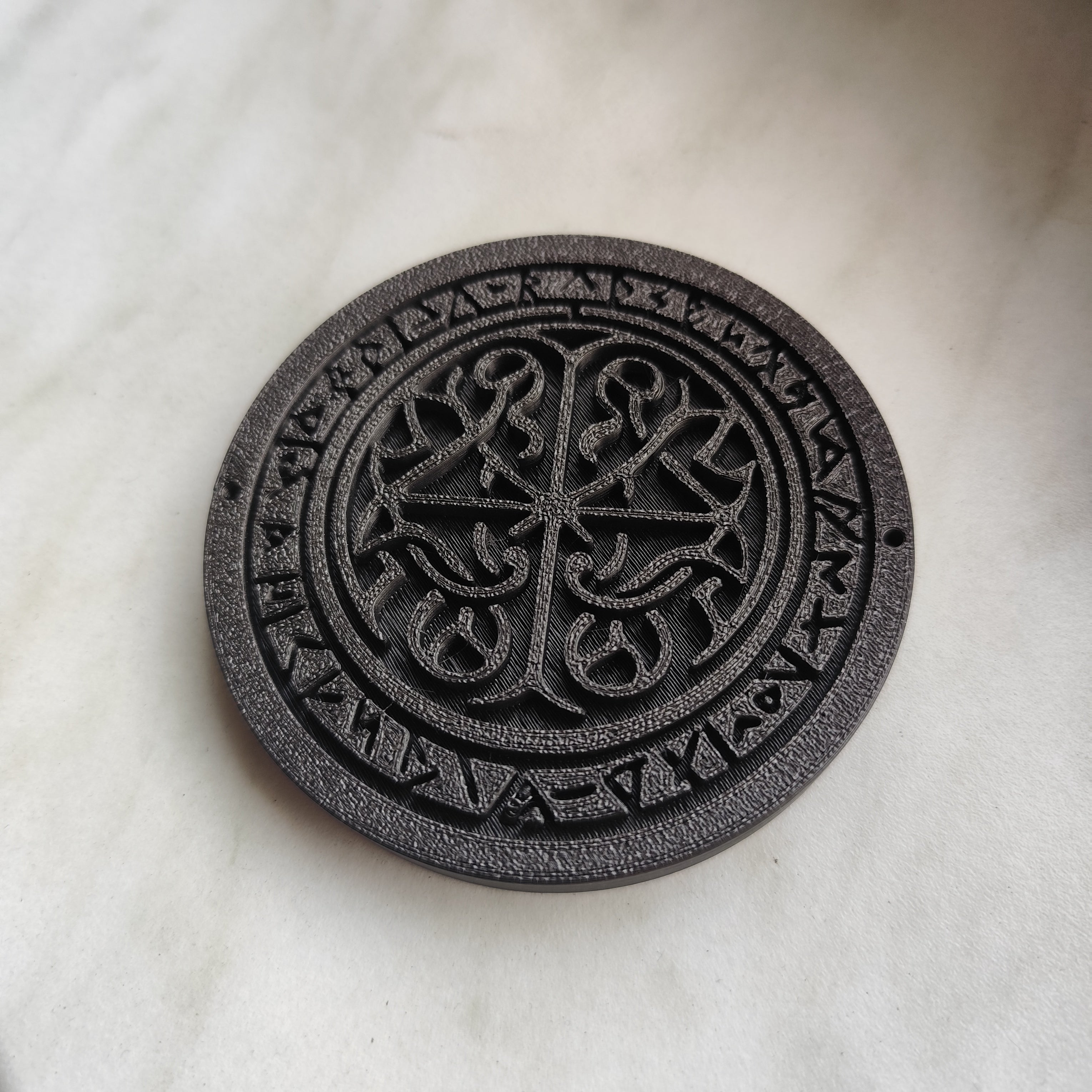 3D Printed Celtic Runestone Coaster