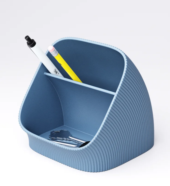 3-Compartment Desk Organizer