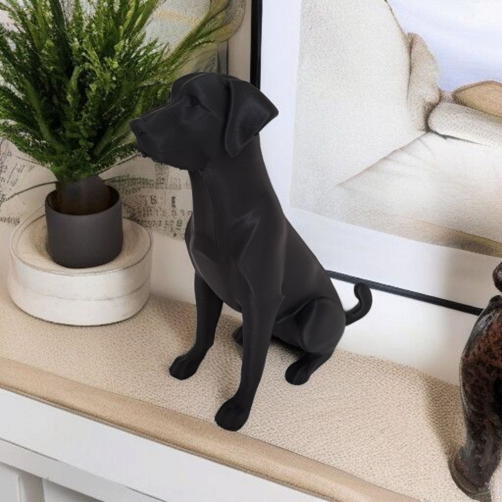 3D Printed Labrador Sculpture