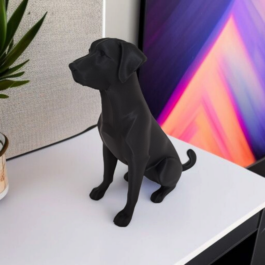 3D Printed Labrador Sculpture