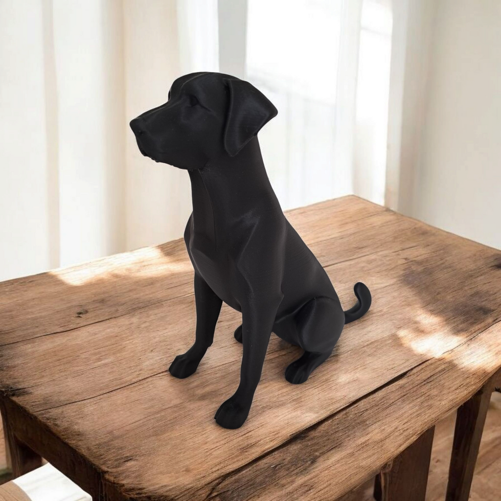 3D Printed Labrador Sculpture
