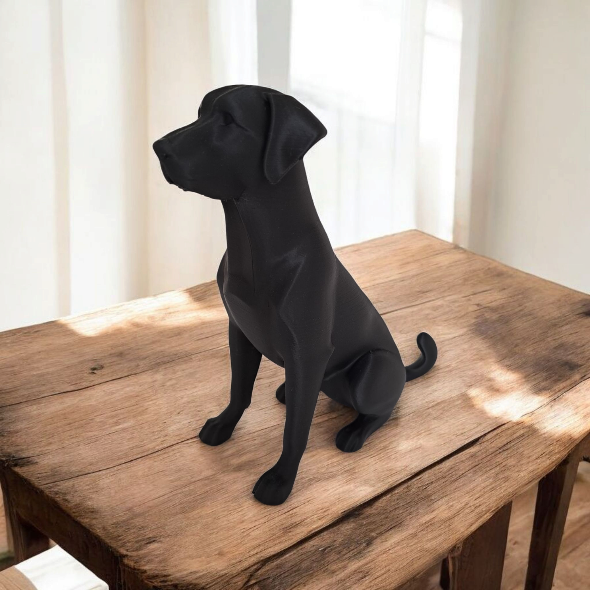 3D Printed Labrador Sculpture