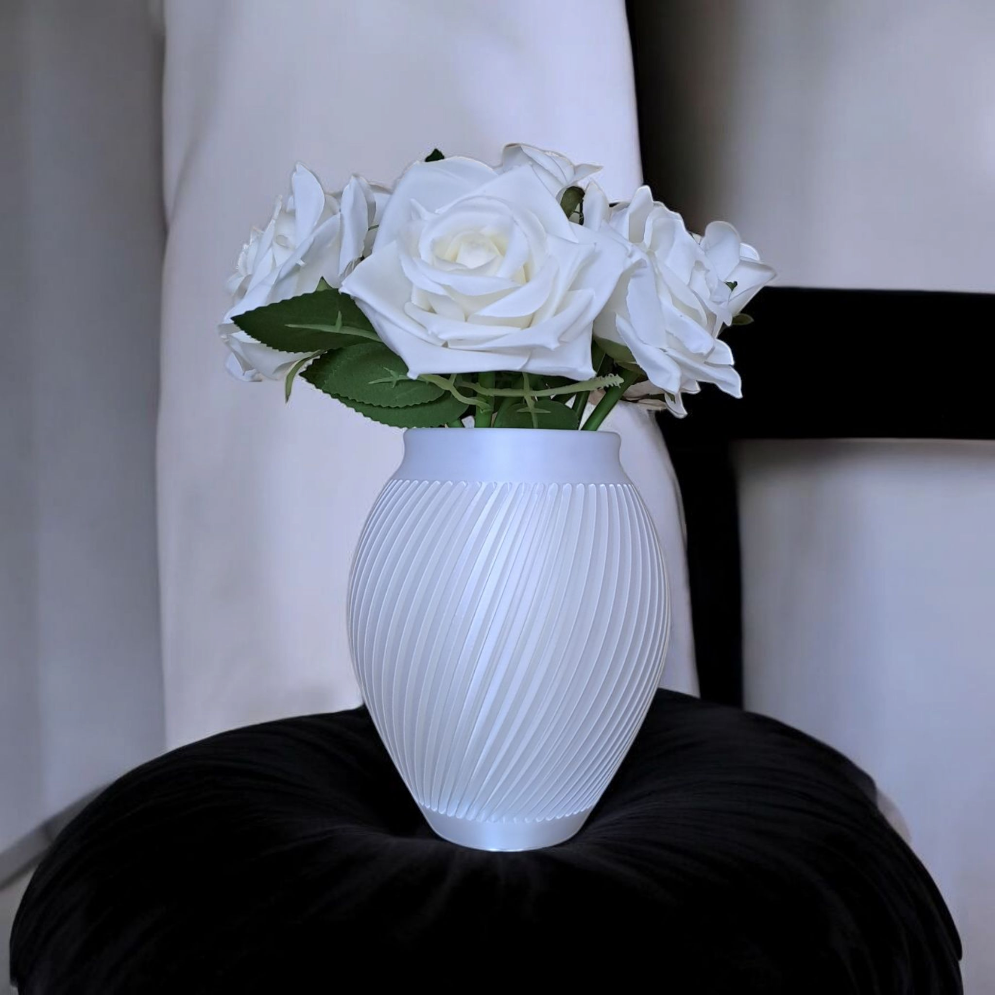 Spiral Textured Vase