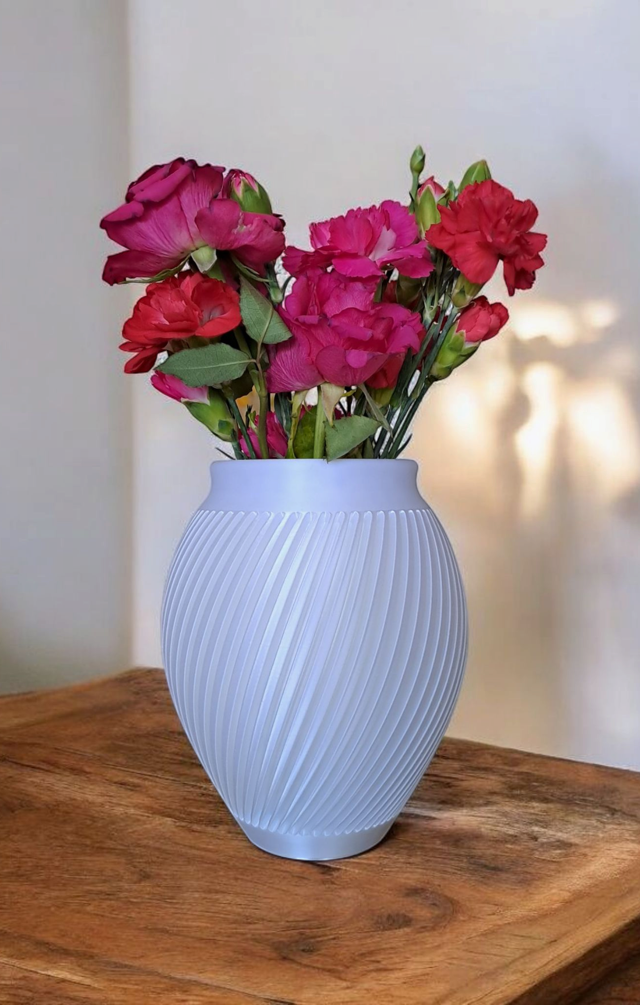 Spiral Textured Vase