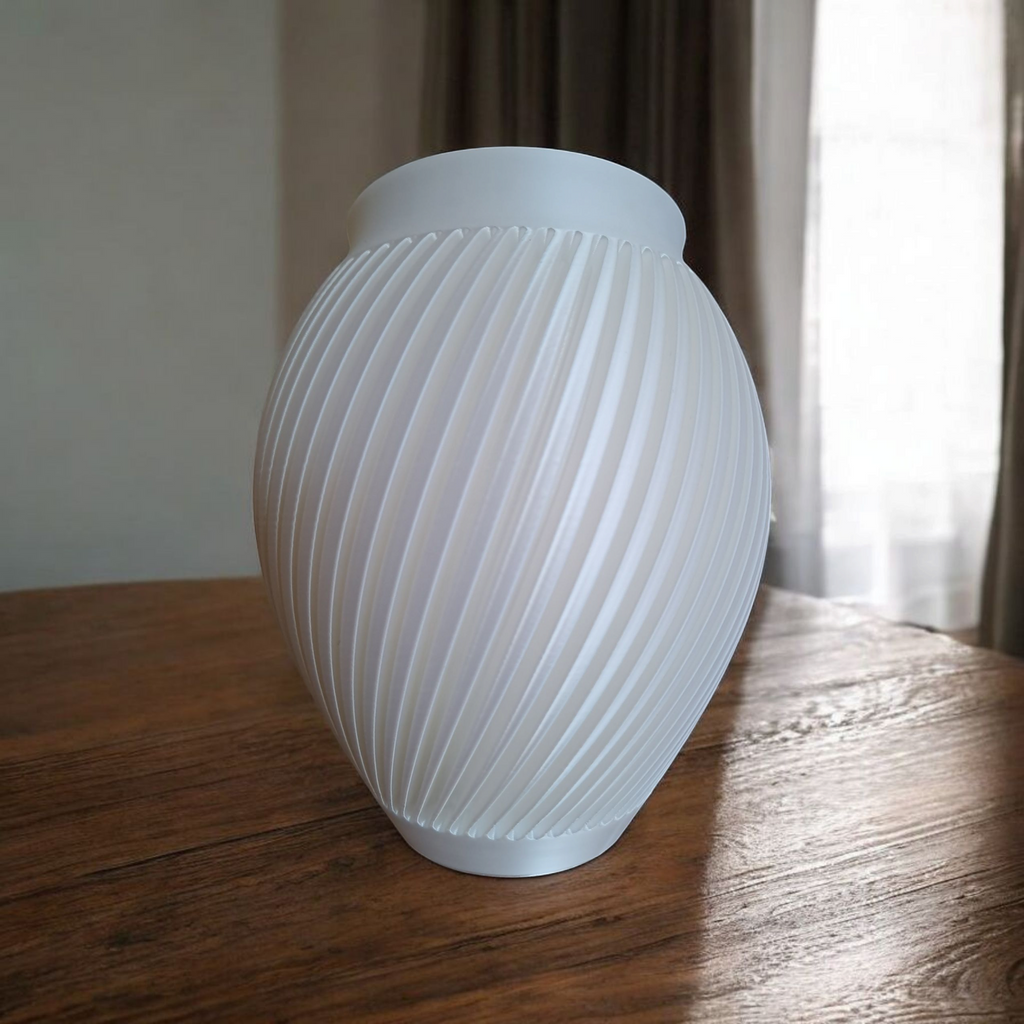 Spiral Textured Vase
