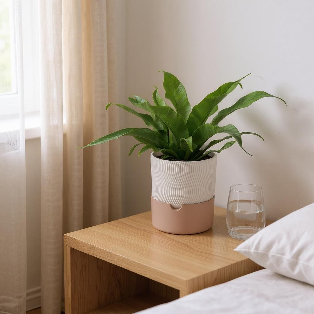 Self-Watering Planter with Drainage Tray