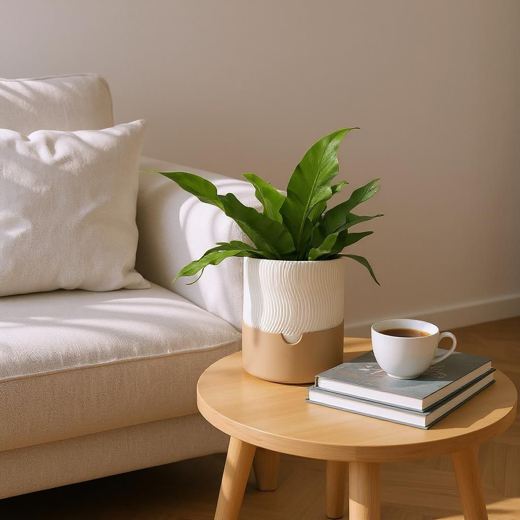 Self-Watering Planter with Drainage Tray