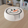 Snowman Face Coaster Set