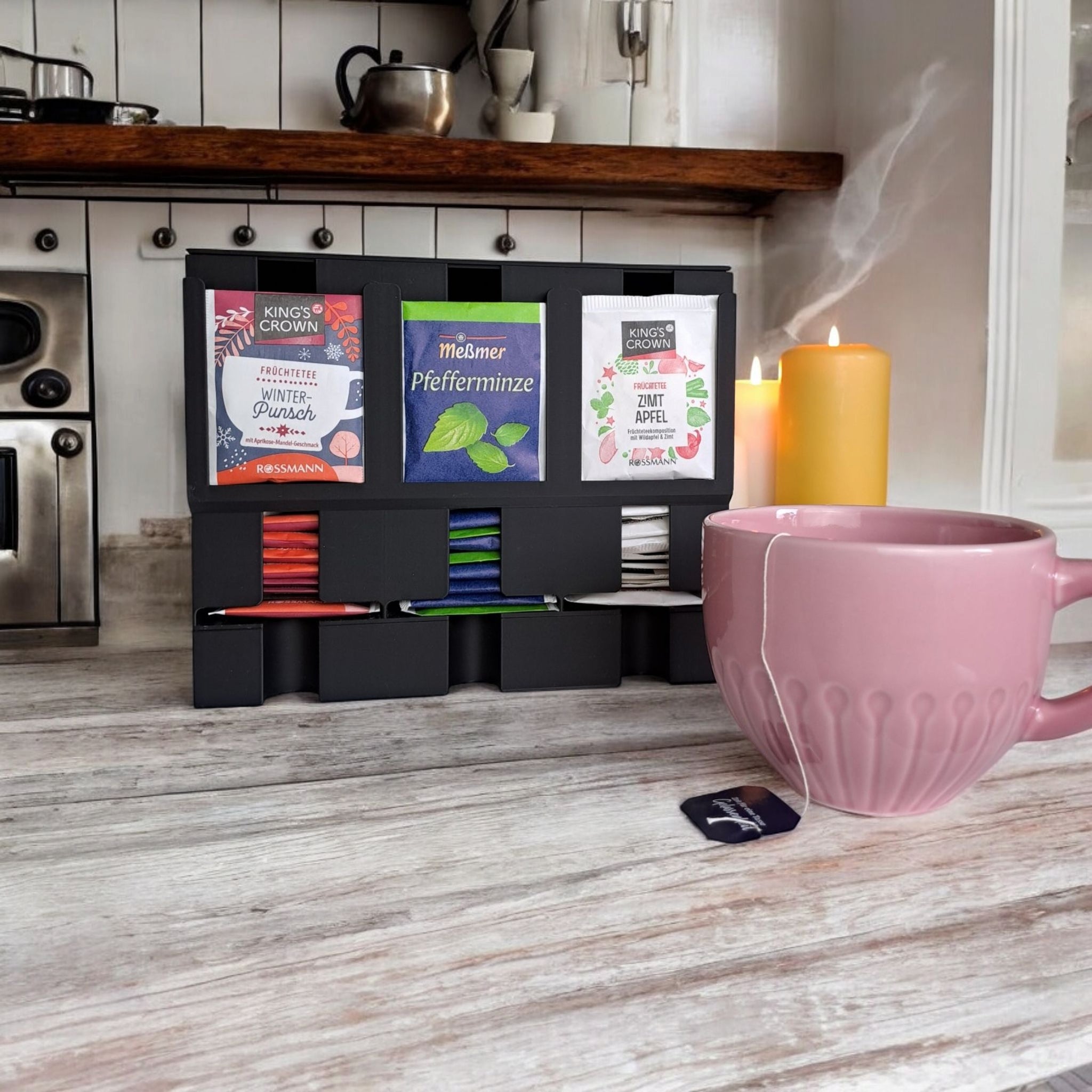3D Printed Tea Bag Organizer