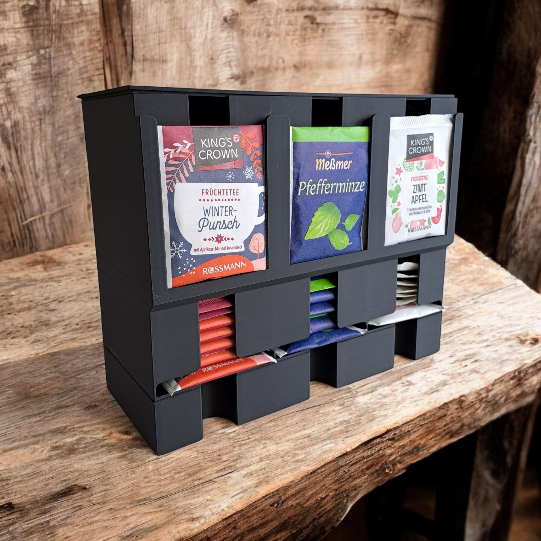 3D Printed Tea Bag Organizer