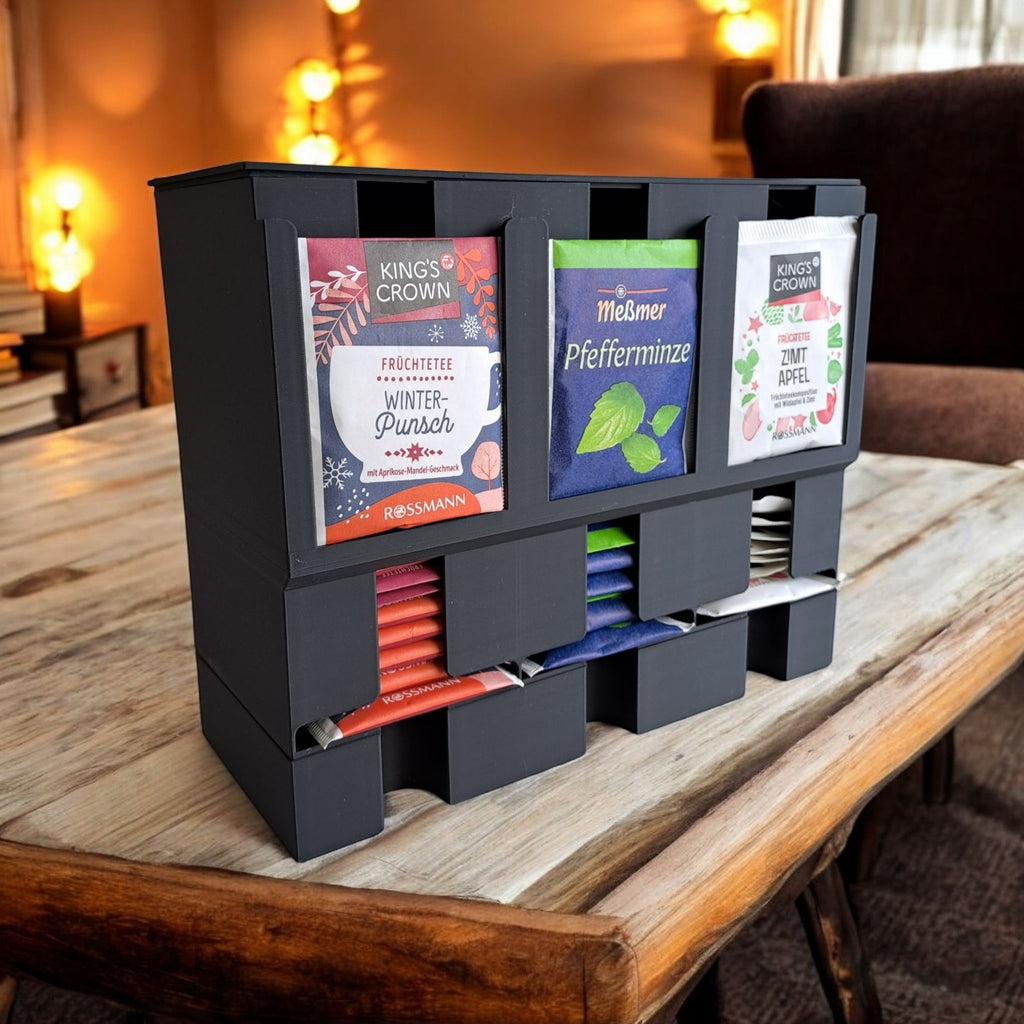3D Printed Tea Bag Organizer