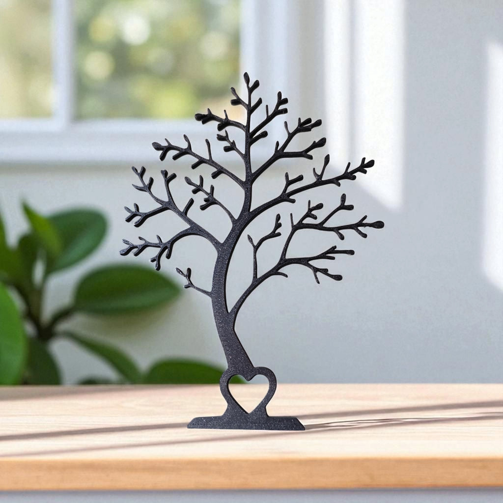 Decorative Tree Sculpture with Heart Base | Home Décor Accent