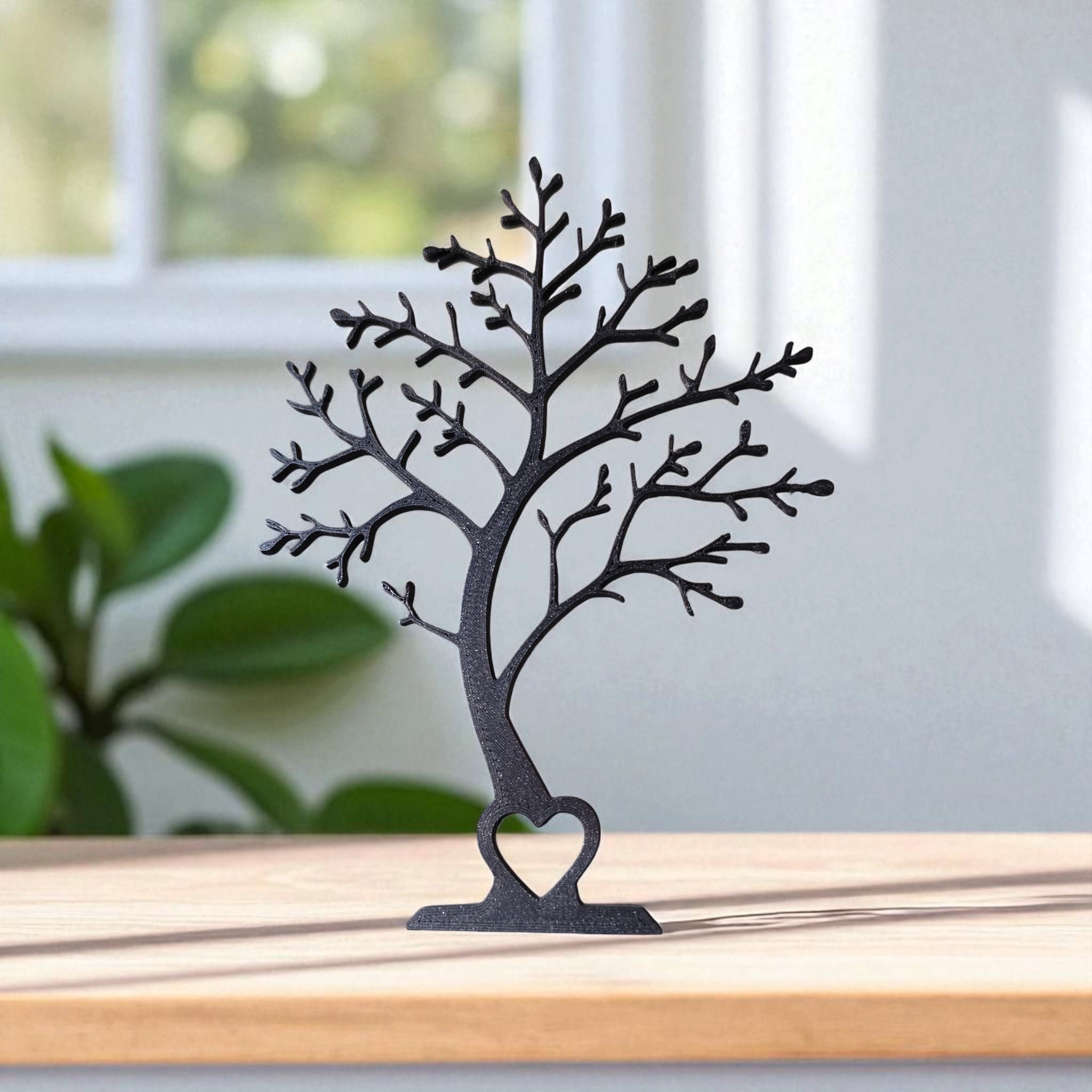 Decorative Tree Sculpture with Heart Base | Home Décor Accent