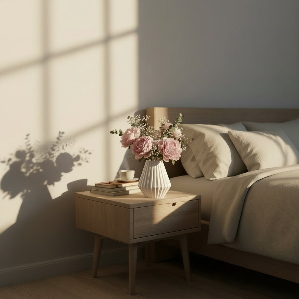 Geometric Faceted Vase