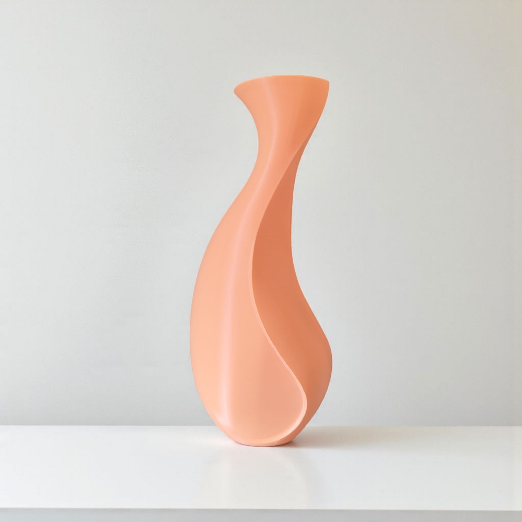 3D Printed Twisted Sculptural Vase